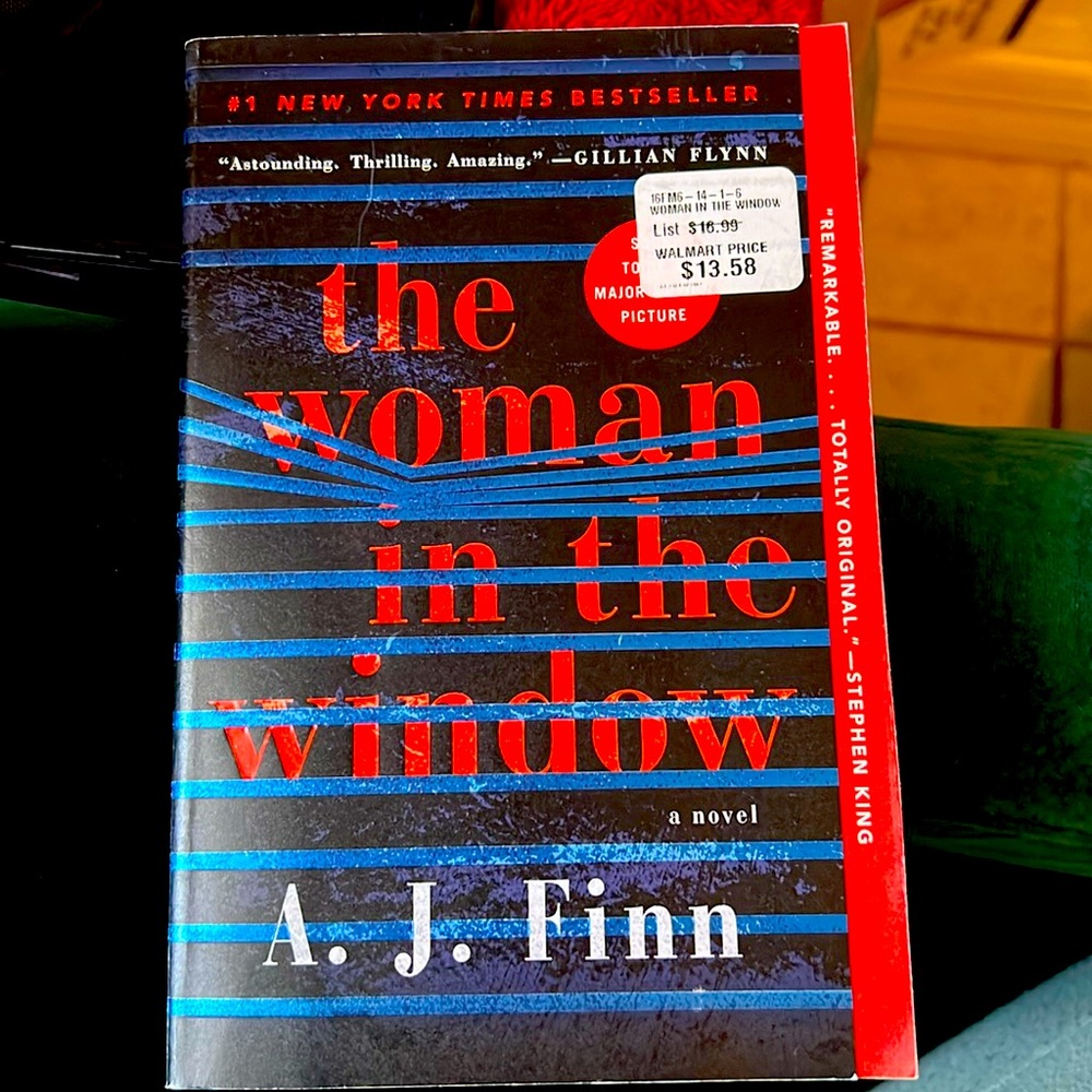 The woman in the window book by AJ Finn